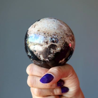 Brown Opal Sphere | Madagascar Opal Crystal Ball – Balls
