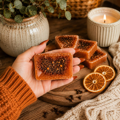 Orange Clove XL Wax Melts, Spiced Citrus