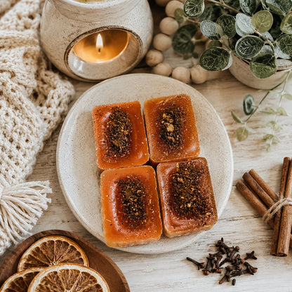 Orange Clove XL Wax Melts, Spiced Citrus
