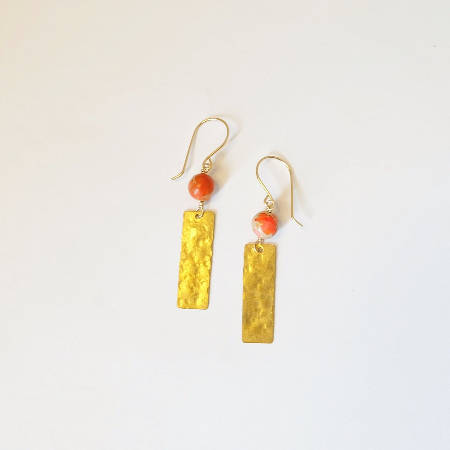 Brass Dangle Earrings