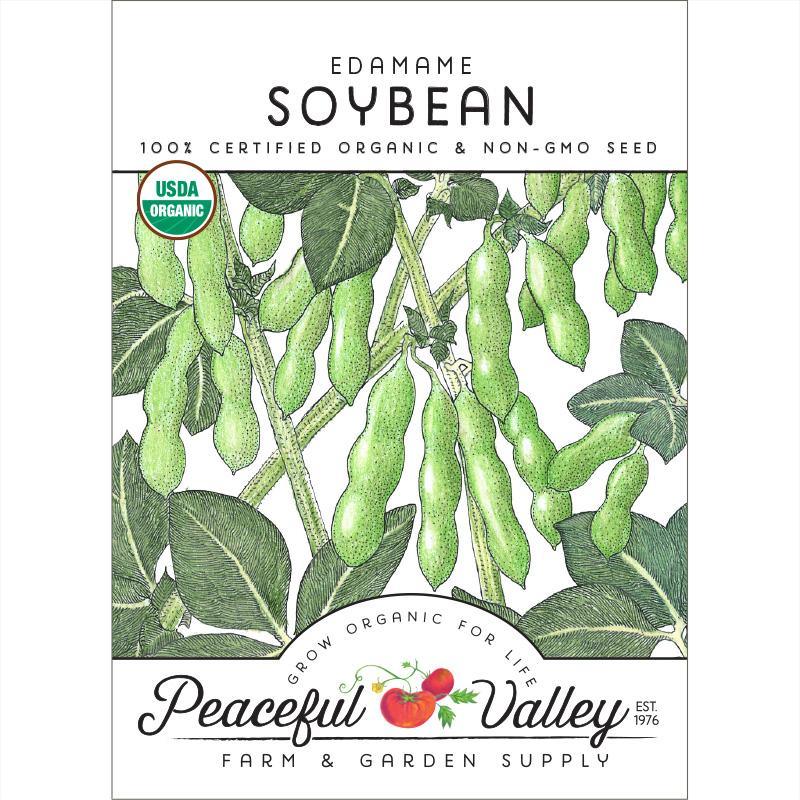 Edamame Soybean Seeds (Organic) – Vegetable Seeds