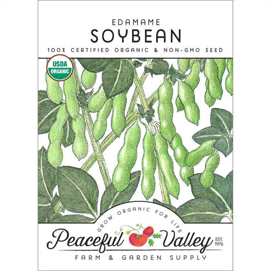Edamame Soybean Seeds (Organic) – Vegetable Seeds