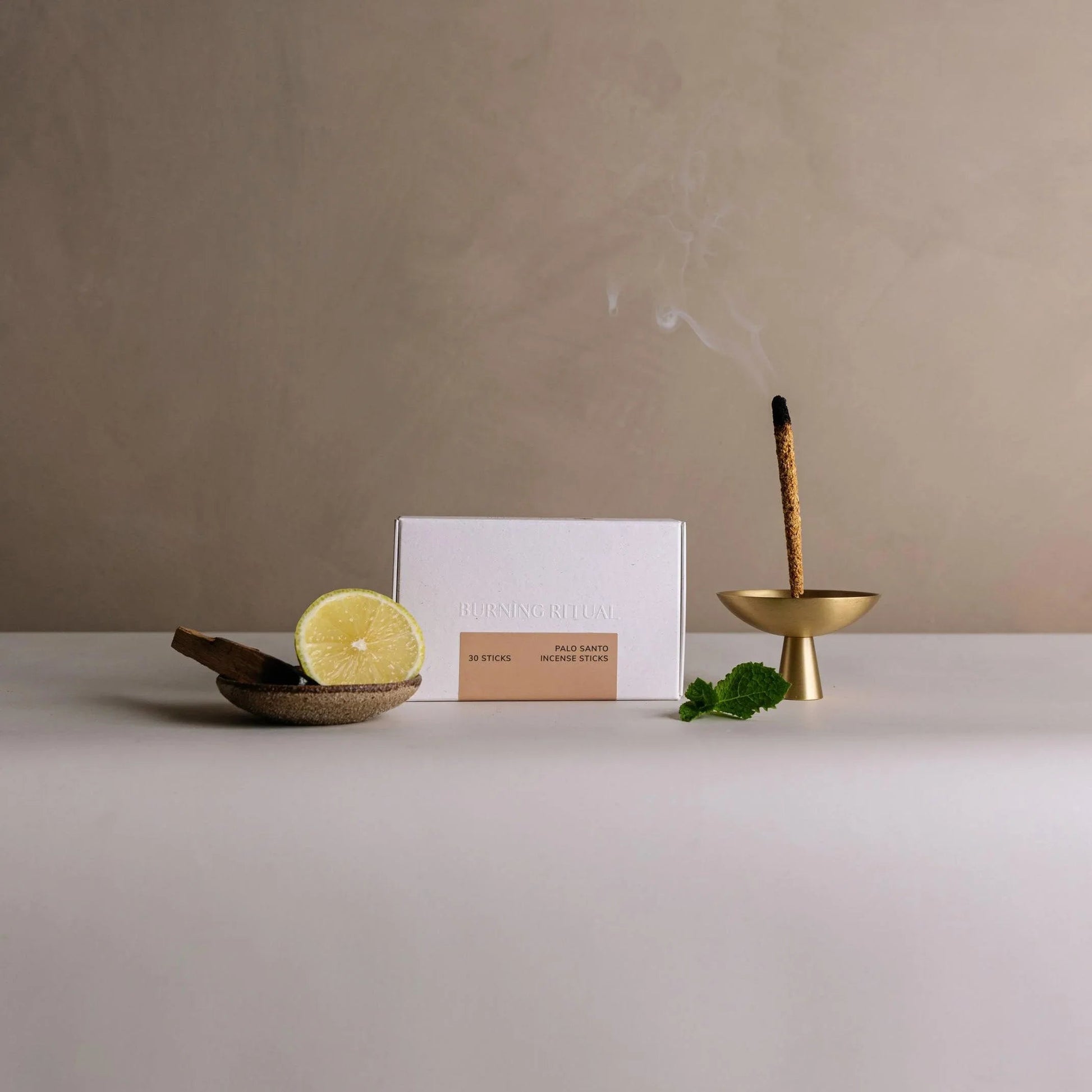 Palo Santo Incense Sticks – 30 Mini Hand-Rolled Sticks from Peru (4.2") – Incense