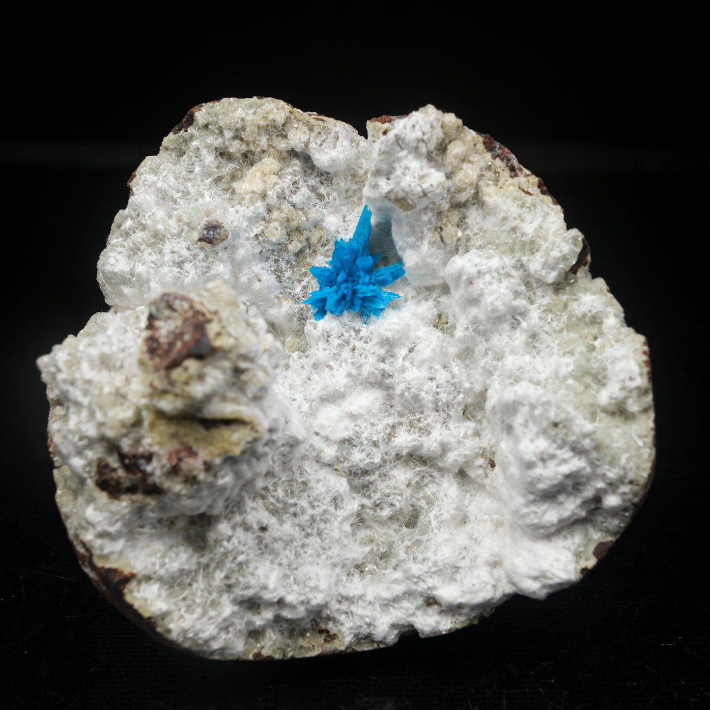 Pentagonite on Mordeite (Rare Find) Natural Mineral Specimen – Pentagonite
