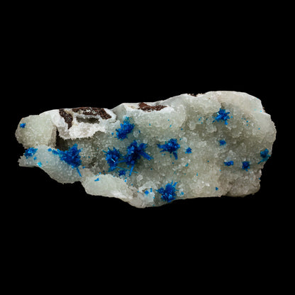 Pentagonite with Chalcedony Self Standing Natural Mineral Specimen USA – pentagonite