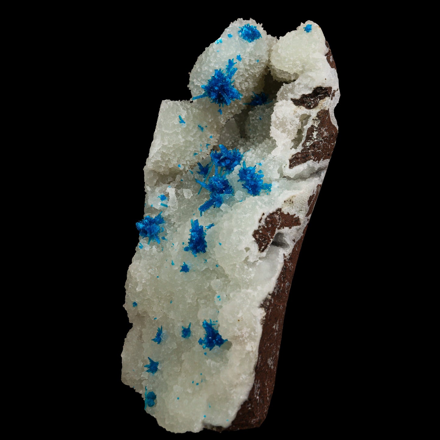 Pentagonite with Chalcedony Self Standing Natural Mineral Specimen USA – pentagonite