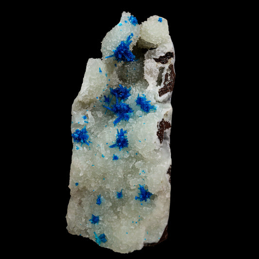Pentagonite with Chalcedony Self Standing Natural Mineral Specimen USA – pentagonite