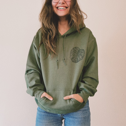 Monstera Hoodie – Cozy Plant Lover Sweatshirt
