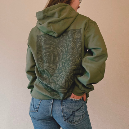 Monstera Hoodie – Cozy Plant Lover Sweatshirt