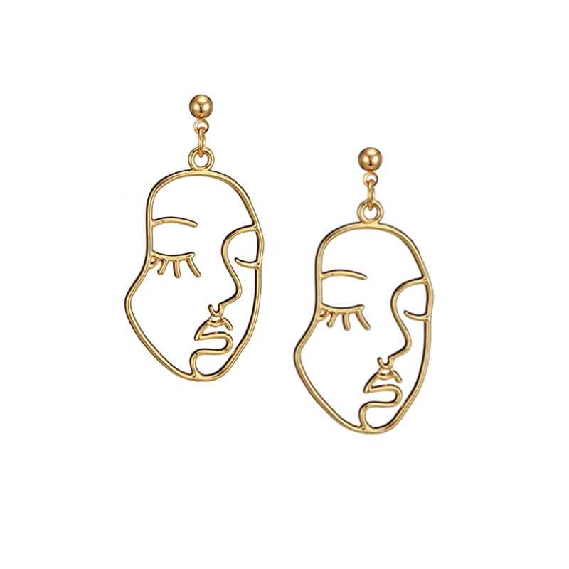 Picasso Face Earrings – Earrings
