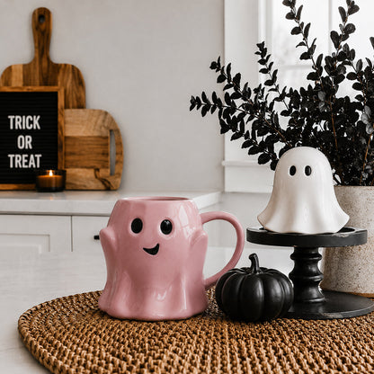 Ghost Coffee Mug, 14.8 oz | Cute Halloween Cup