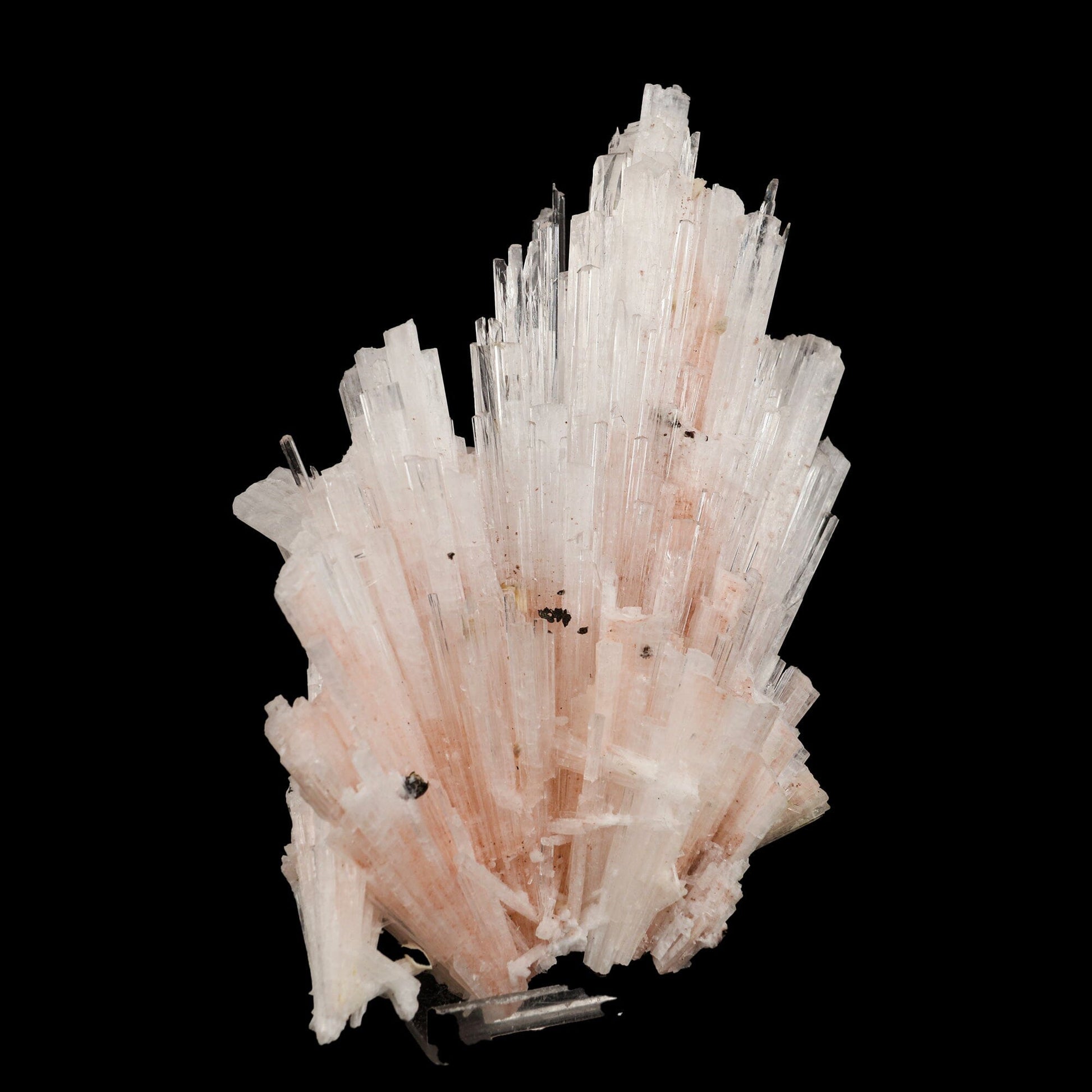 Pink Scolecite Sprays Rare found Natural Mineral Specimen – Scolecite