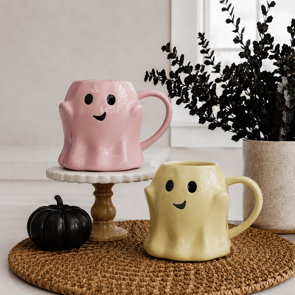 Ghost Coffee Mug, 14.8 oz | Cute Halloween Cup