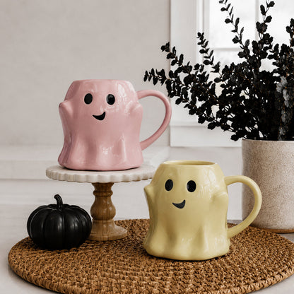 Ghost Coffee Mug, 14.8 oz | Cute Halloween Cup