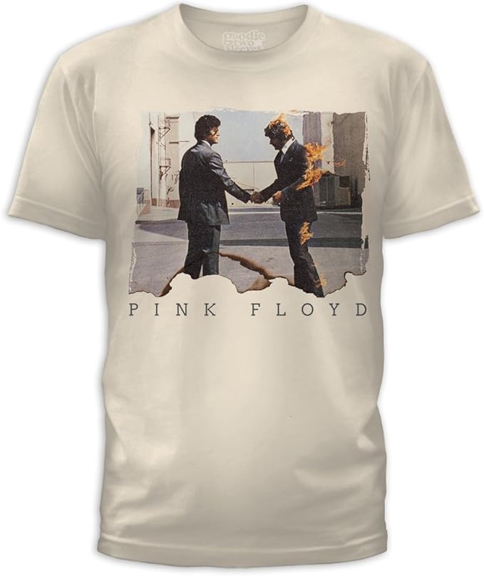 Pink Floyd Wish You Were Here T-Shirt – Beige Men's T-shirts