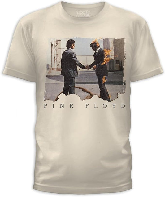Pink Floyd Wish You Were Here T-Shirt – Beige Men's T-shirts