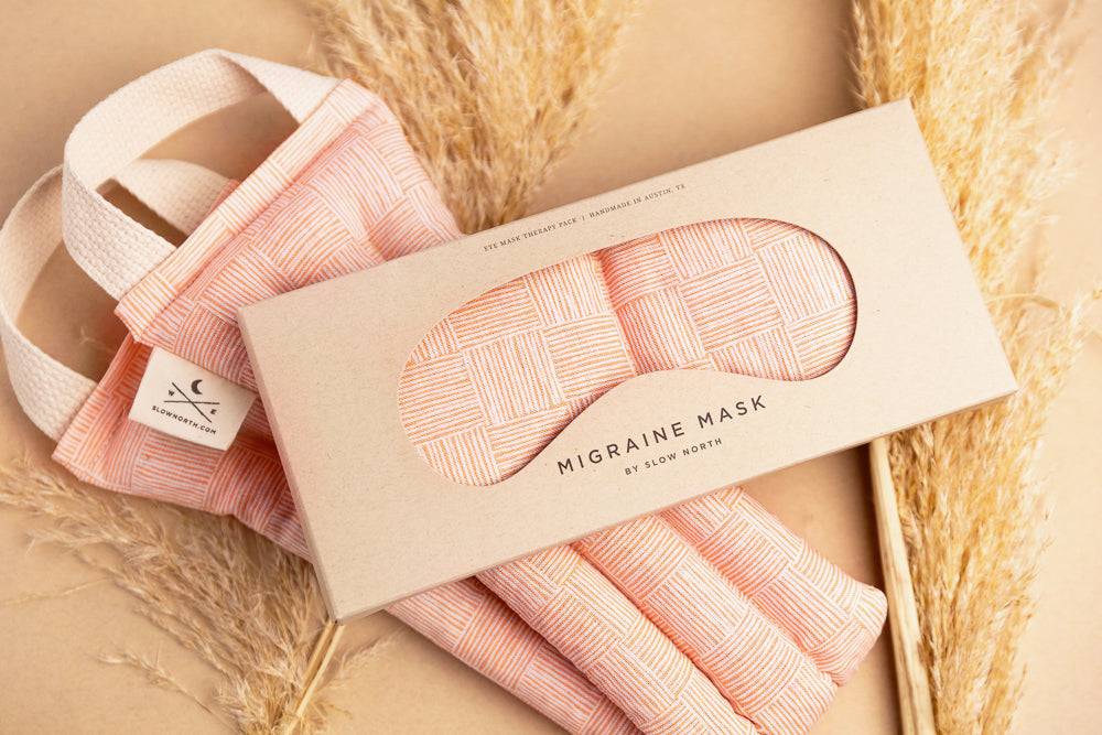 Eye Mask + Neck Wrap Bundle - Pink Pampas – Relaxation Accessories