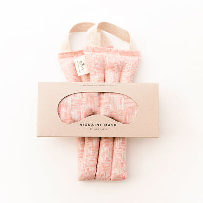 Eye Mask + Neck Wrap Bundle - Pink Pampas – Relaxation Accessories