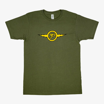 Pixies Lightning Green T-Shirt | Official Band Tee – Men's T-shirts