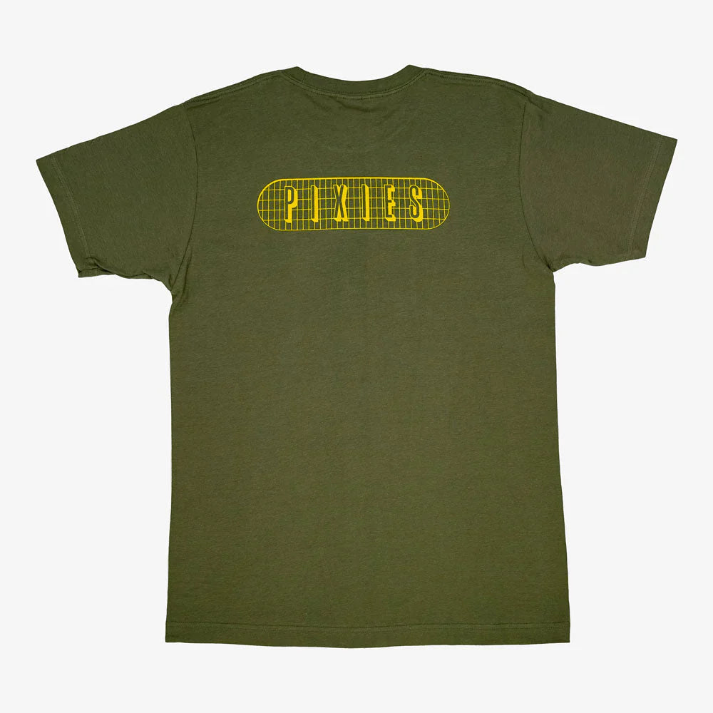 Pixies Lightning Green T-Shirt | Official Band Tee – Men's T-shirts