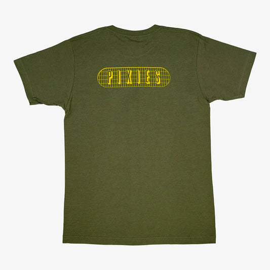Pixies Lightning Green T-Shirt | Official Band Tee – Men's T-shirts