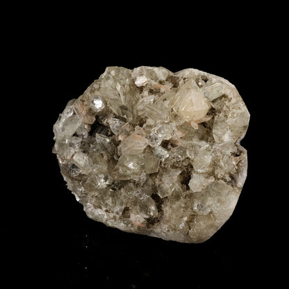 Powellite Fluorescent on Apophyllite Free Standing Natural Mineral Specimen – Powellite