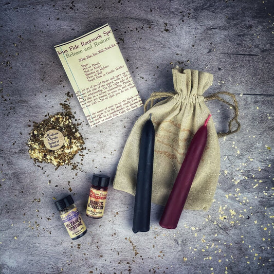 Release and Restore Spell Kit – Ritual Set for Healing & Renewal