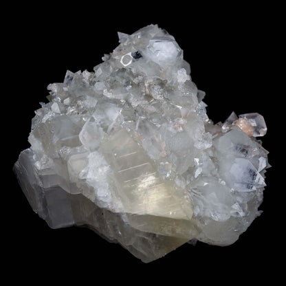 Pseudo Calcite with Apophyllite Natural Mineral Specimen  # B 4632
