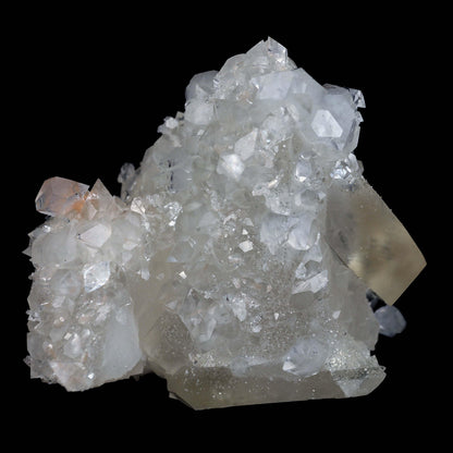 Pseudo Calcite with Apophyllite Natural Mineral Specimen  # B 4632