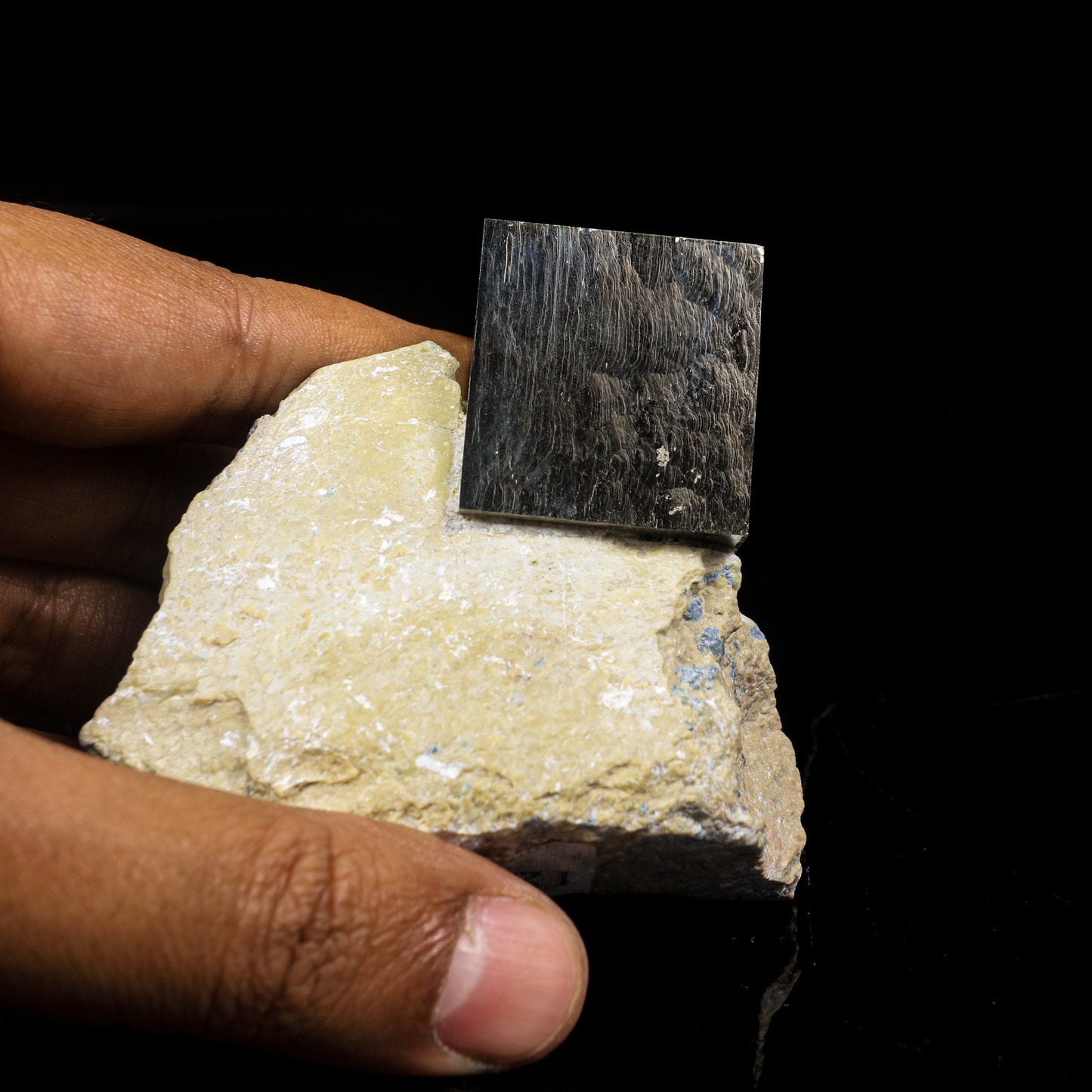 Pyrite Cube from Spain Natural Mineral Specimen –