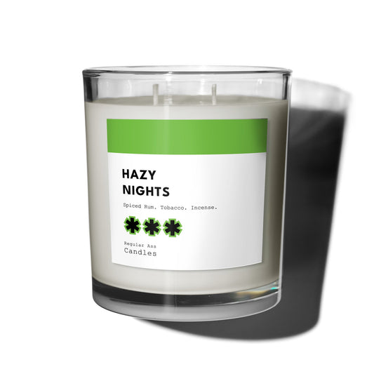 Hazy Nights Candle - Spiced Rum, Tobacco & Incense – Candles