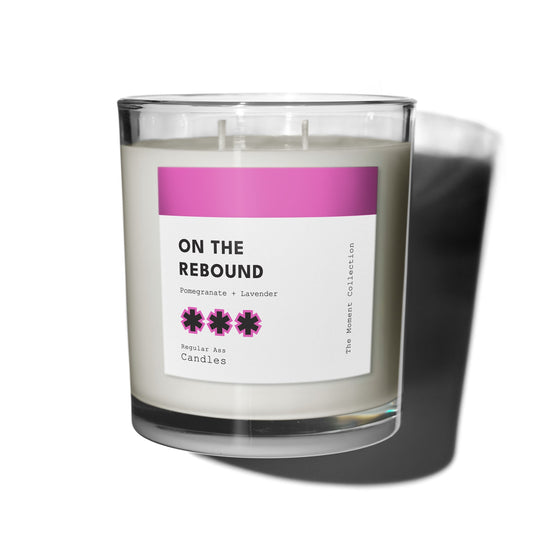 On the Rebound, Pomegranate + Lavender 11oz Candle – Candles