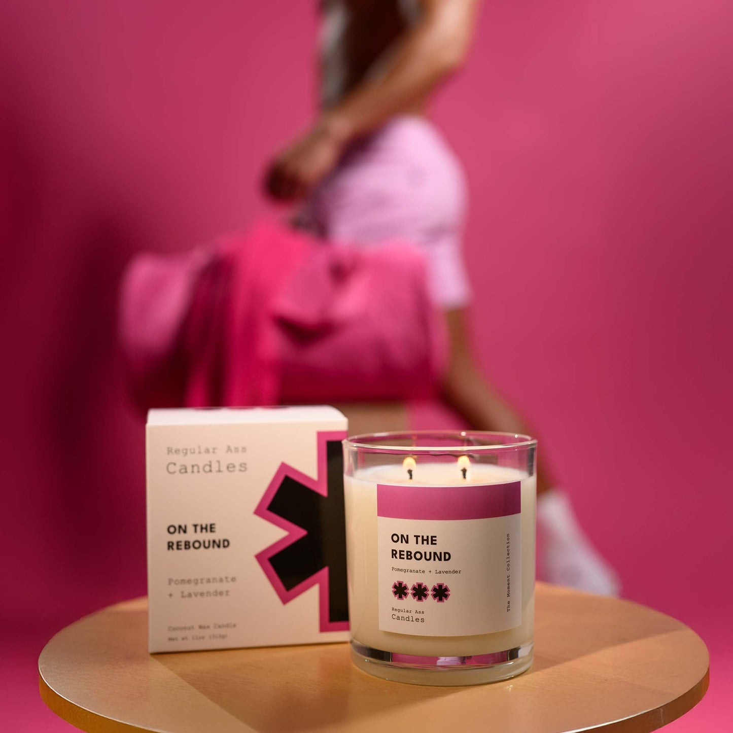 On the Rebound, Pomegranate + Lavender 11oz Candle – Candles