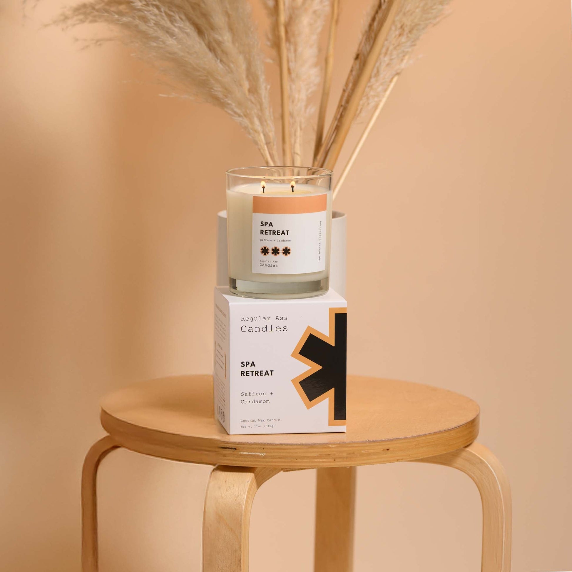 Saffron Cardamom Candle 11oz | Coconut Wax – Candles