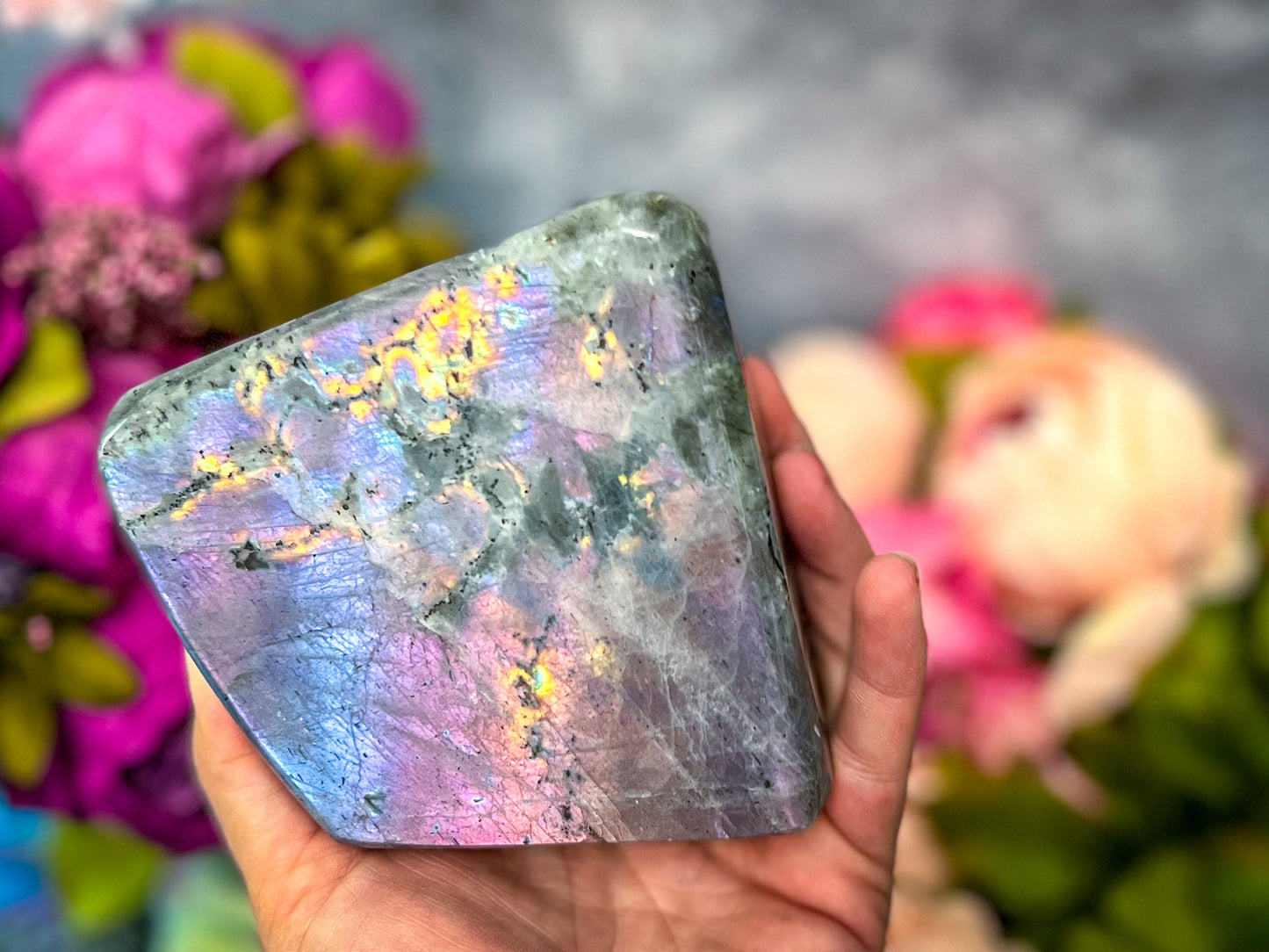 Large Labradorite Freeform – 850-899 grams