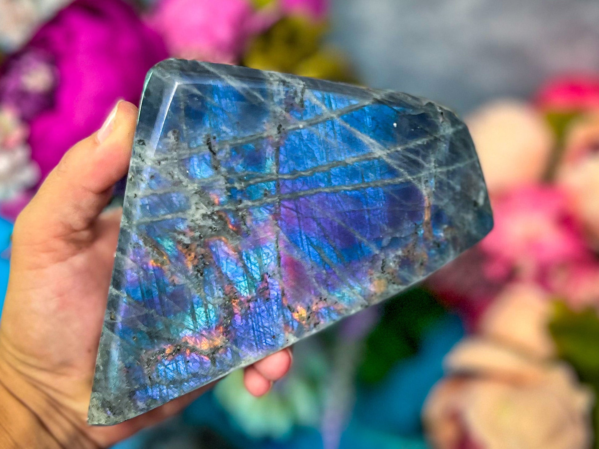 Large Labradorite Freeform – 600-649 grams