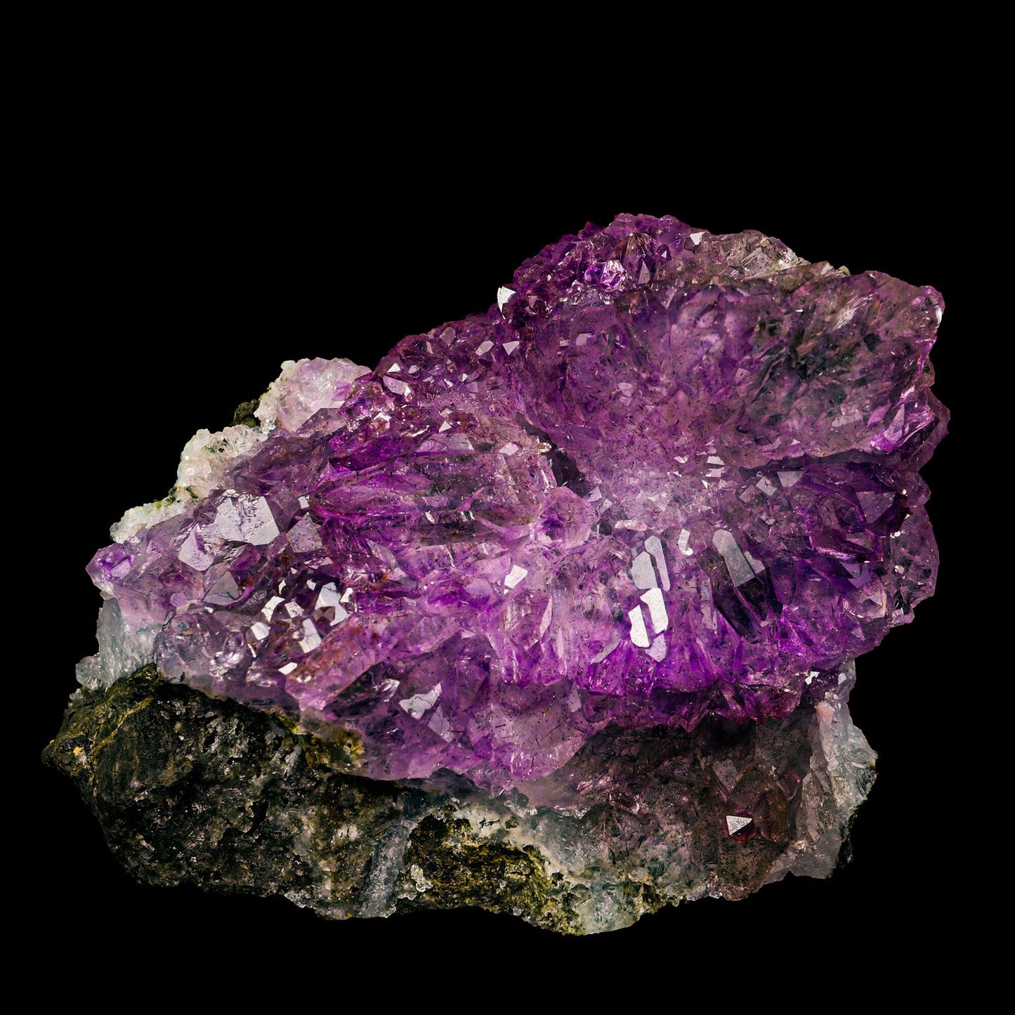 Karur Amethyst with Rutile | 169g Natural Specimen – Amethyst