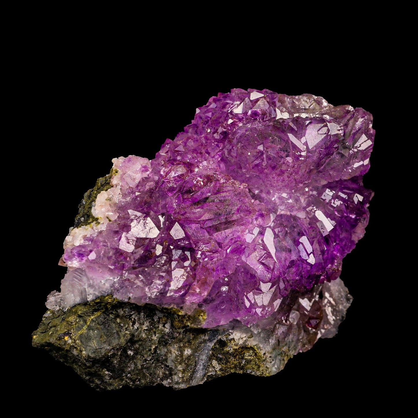 Karur Amethyst with Rutile | 169g Natural Specimen – Amethyst