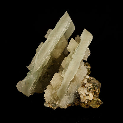 Mint Green Calcite Plate Formation 7" - Nashik India – Calcite