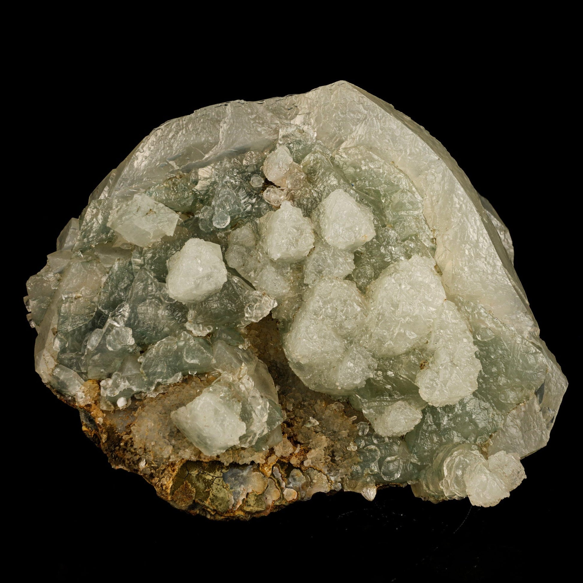 Mint Green Calcite Plate Formation 7" - Nashik India – Calcite