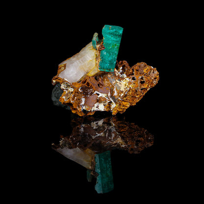 Rare Deep green Emeralds Natural Mineral Specimen Museum – Emerald
