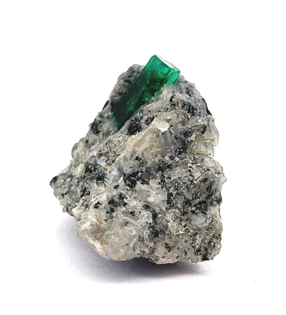 Muzo Mine Emerald Specimen - Deep Green Natural Emerald in Matrix, Colombia (# B 6827)