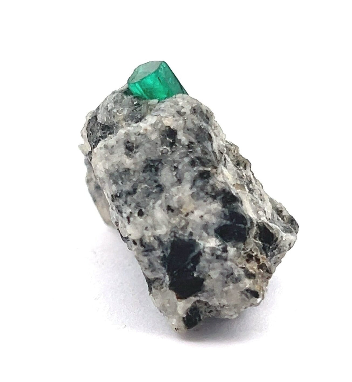 Muzo Mine Emerald Specimen - Deep Green Natural Emerald in Matrix, Colombia (# B 6827)