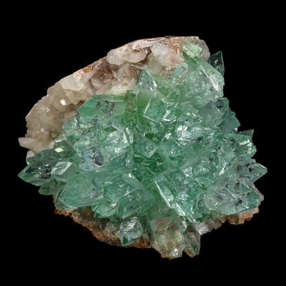 Rare Green Floral Apophyllite sharp terminated Natural Mineral Specimen USA – Apohyllite
