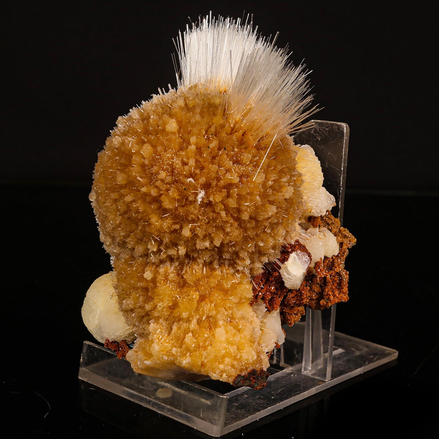 Rare New Find Thomsonite with Mesolite Natural Mineral Specimen # B 6815