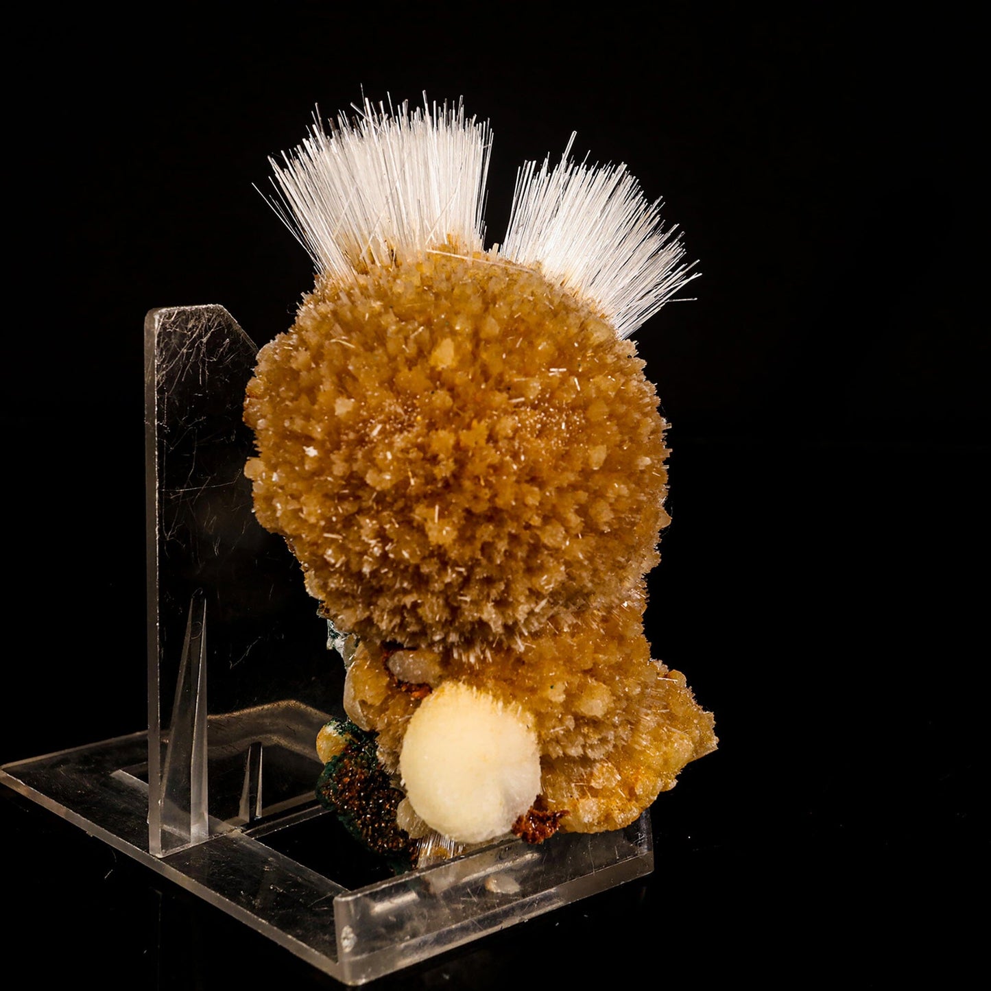 Rare New Find Thomsonite with Mesolite Natural Mineral Specimen # B 6815