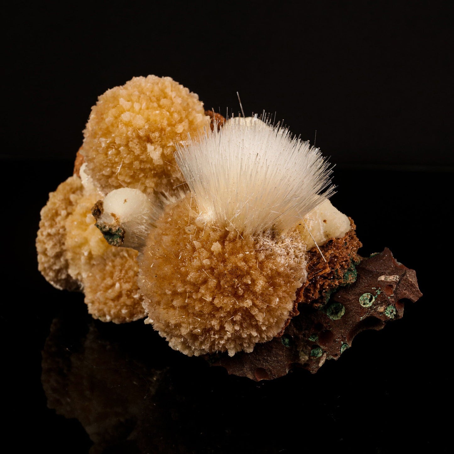 Rare New Find Thomsonite with Mesolite Natural Mineral Specimen # B 6822