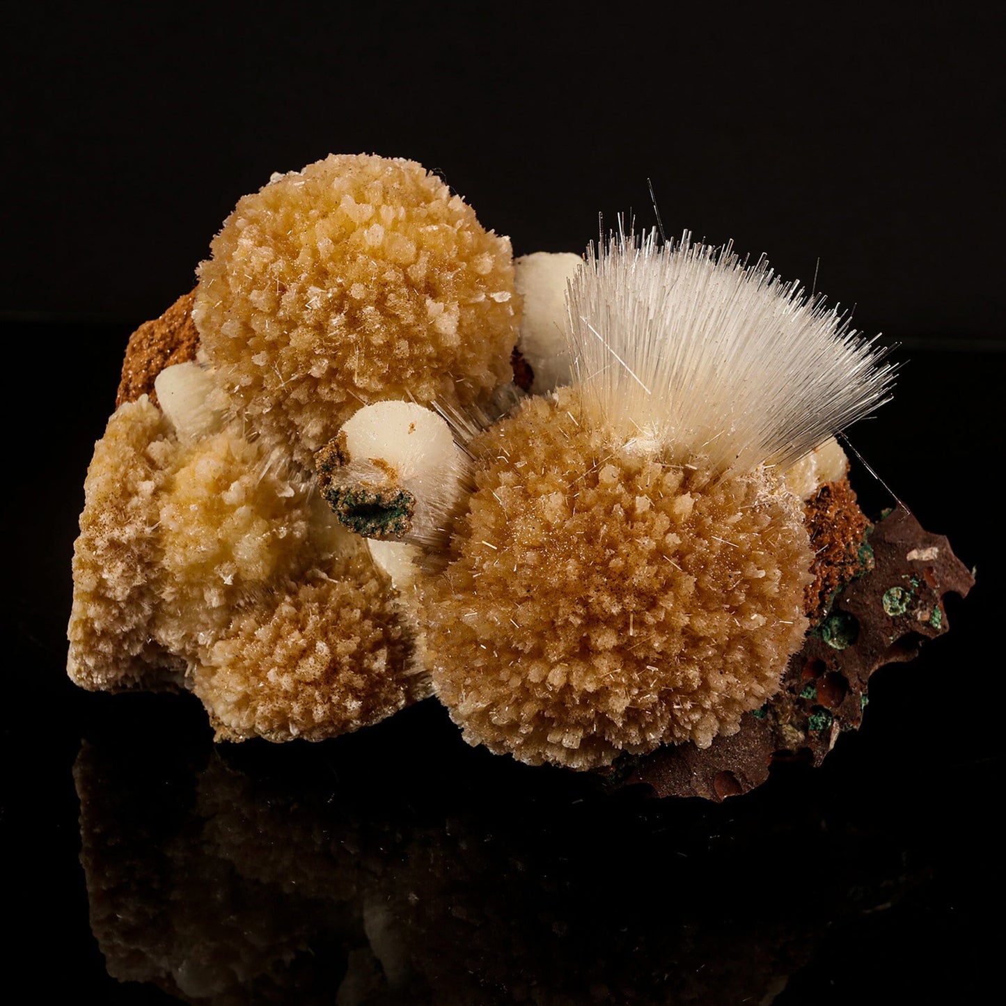 Rare New Find Thomsonite with Mesolite Natural Mineral Specimen # B 6822