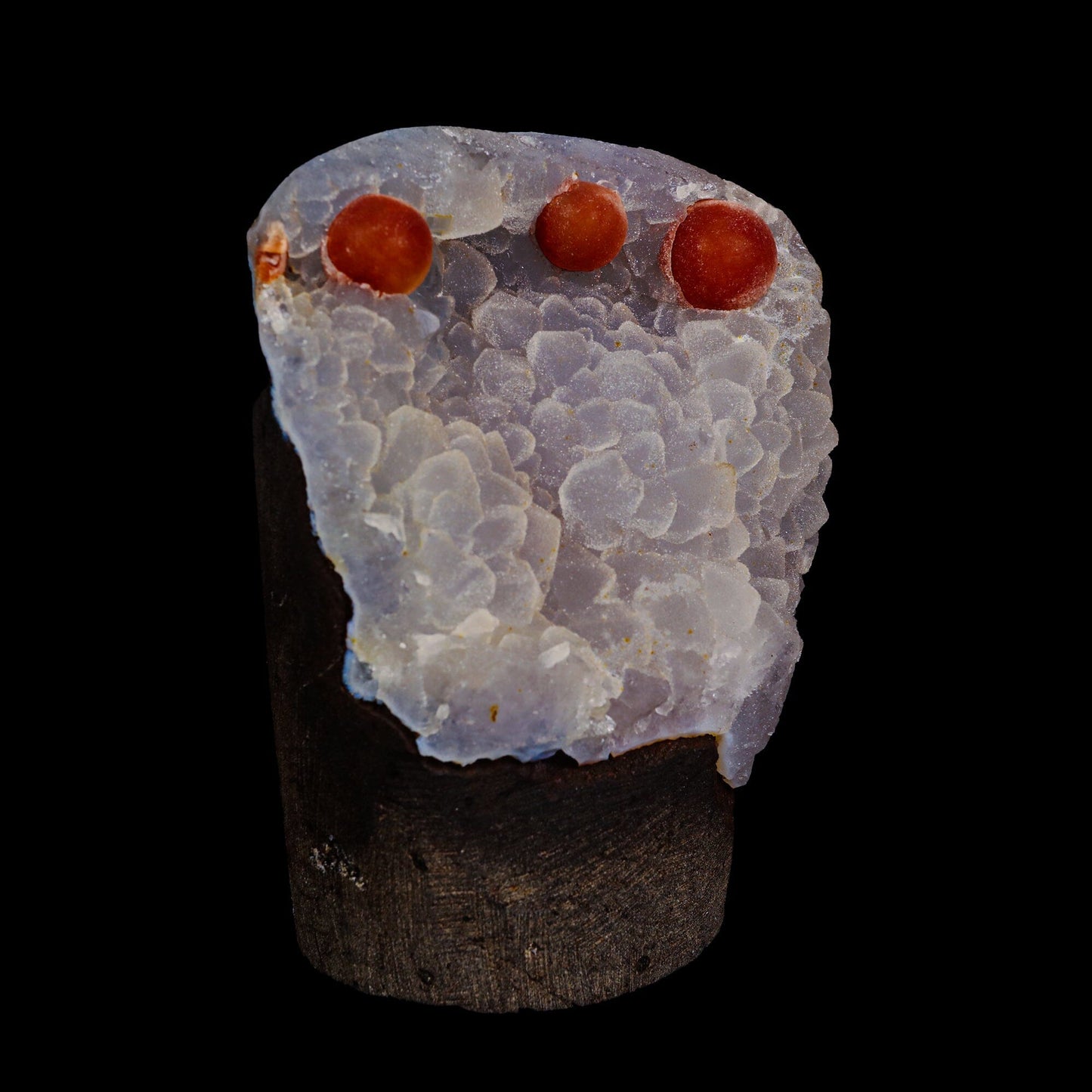 Rare Red Botryoidal Fluorites Natural mineral Specimen – Fluorite