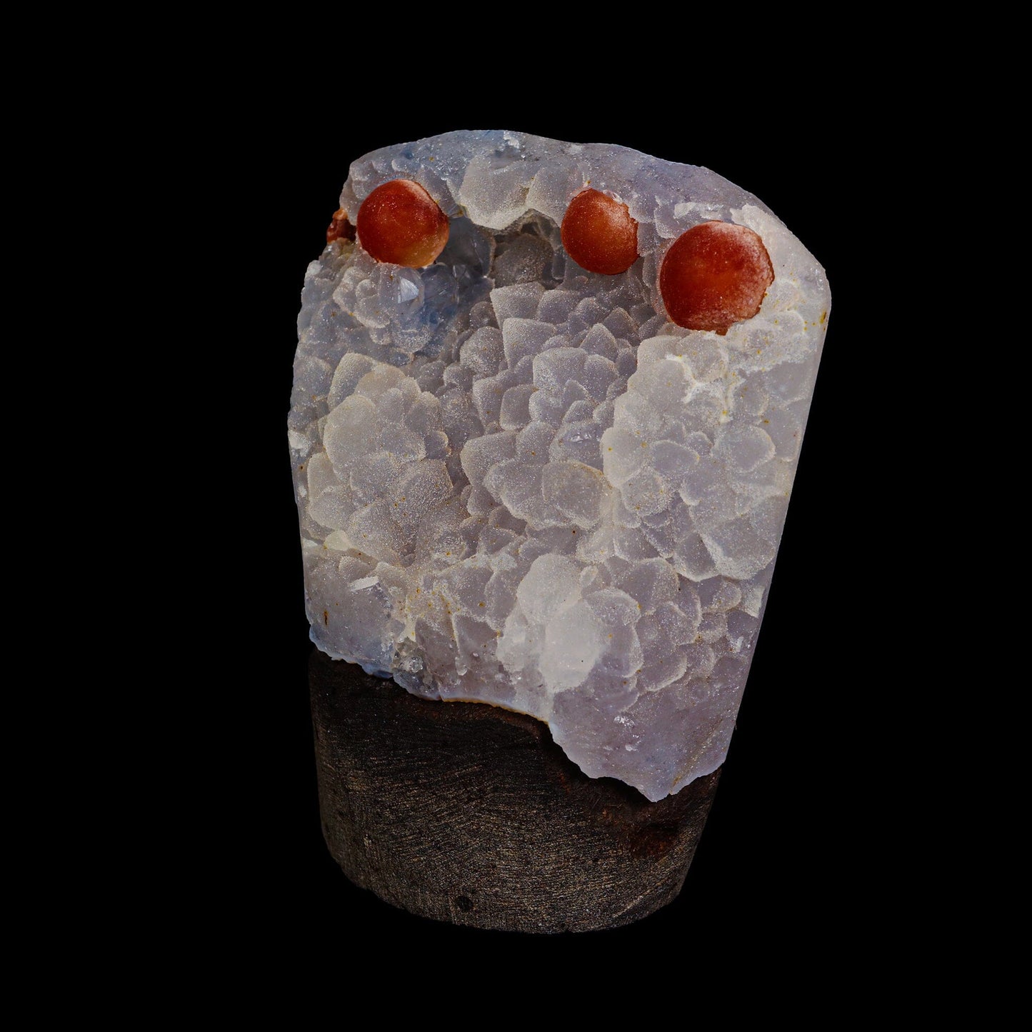 Rare Red Botryoidal Fluorites Natural mineral Specimen – Fluorite